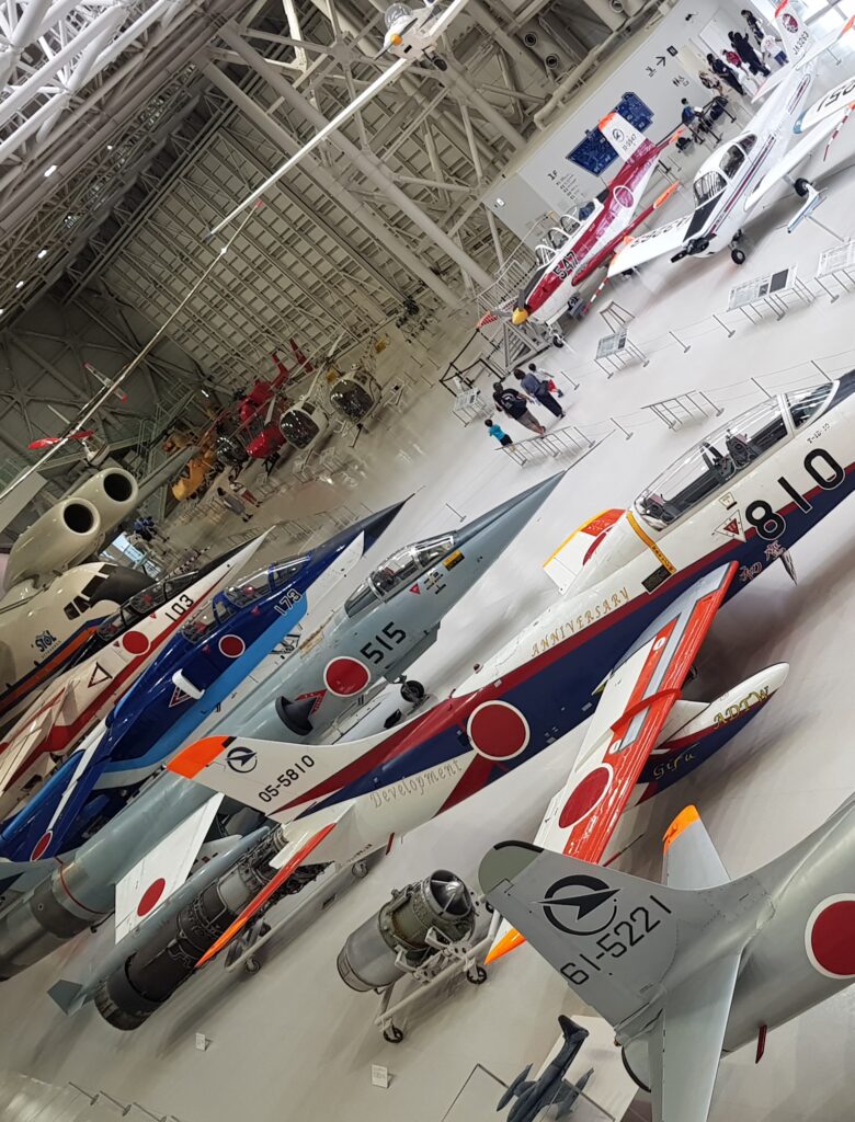 Kakamigahara air and space museum (photo credit: Caroline N. Mayer)