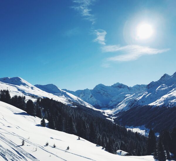 Mountain views in Davos