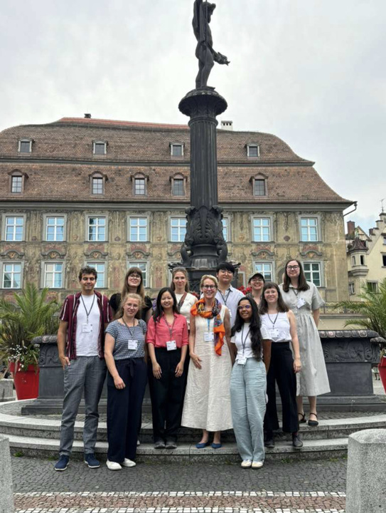 During 'science walks', young scientists have the opportunity to engage in informal conversations with Nobel Laureates. We walked through beautiful Lindau with Frances Arnold (Left) and John Jumper (Right), discussing science and life beyond the laboratory.