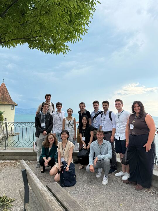 During 'science walks', young scientists have the opportunity to engage in informal conversations with Nobel Laureates. We walked through beautiful Lindau with Frances Arnold (Left) and John Jumper (Right), discussing science and life beyond the laboratory.
